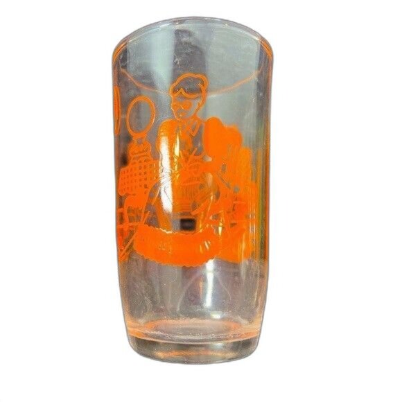 VTG Hazel Atlas Jelly Glass Kraft 1953 Swankey Swing Tumbler Juice Glasses (4) - Picture 1 of 4